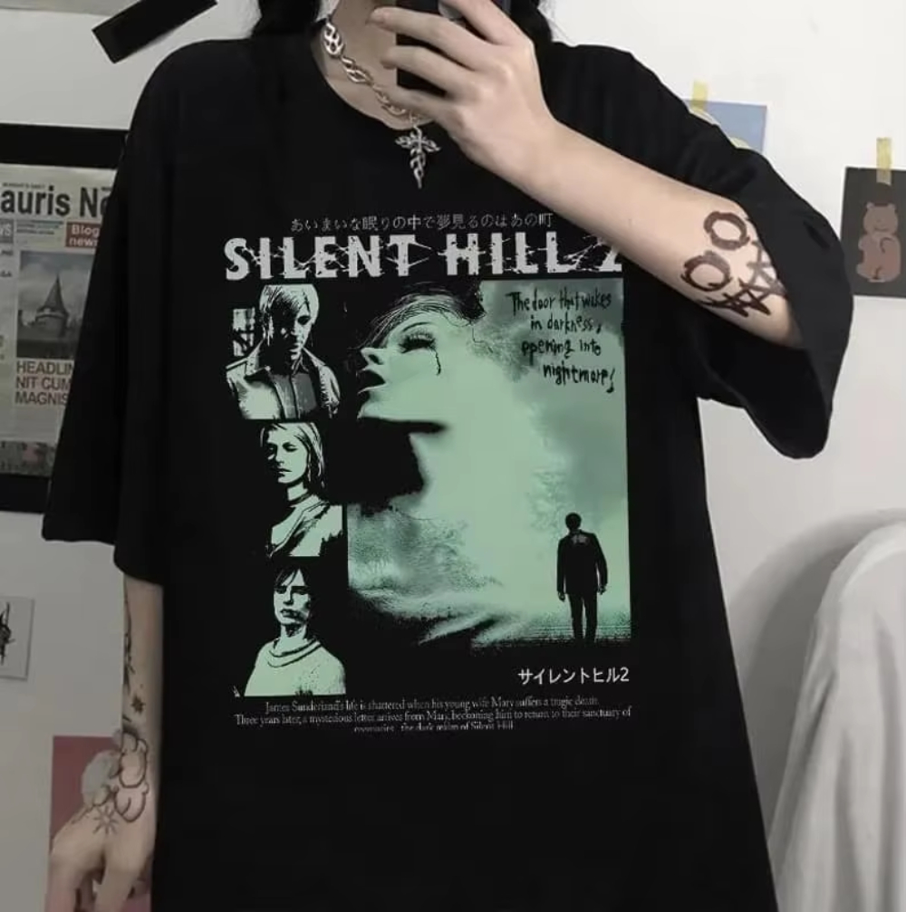 2026 Silent Hill 3 Men Women T - Retro Gaming T Shirt 评论和价格