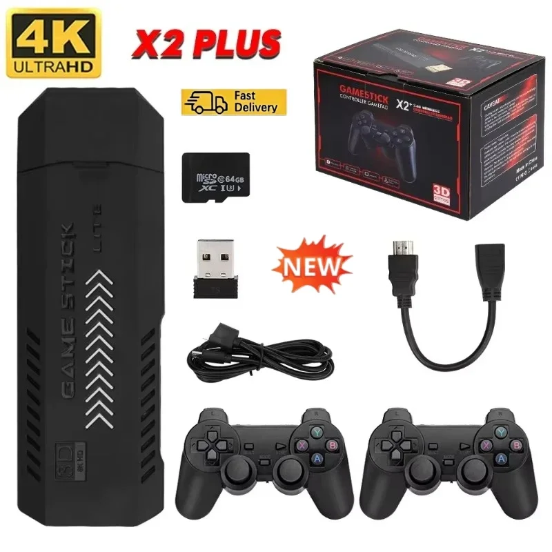 New X2Plus GD10 Pro 4K Game St - Retro Gaming N64 评论和价格