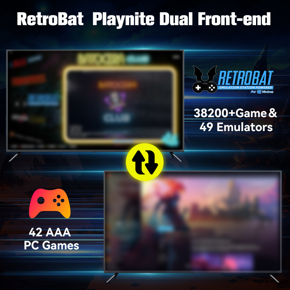 Retrobat＆Playnite System HDD R - Retro Gaming Kiosk 评论和价格